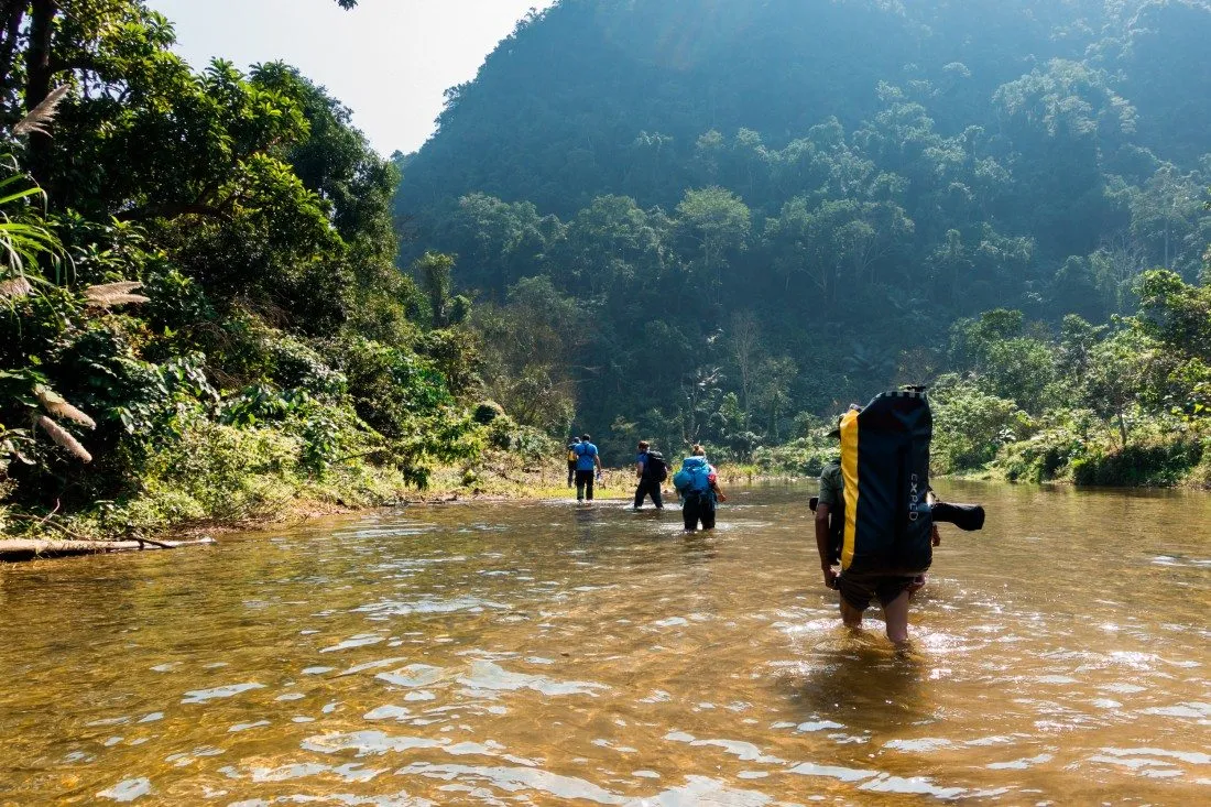 Editing images in the field.